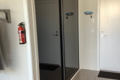 BWD2 Black Glass Door Set