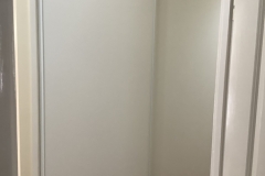 BWD2 Door Set White Vinyl with White Frames