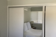BWD3 Door Set White Vinyl with Mirror