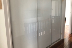 BWD3 Slimline SuperWhite Glass Door Set