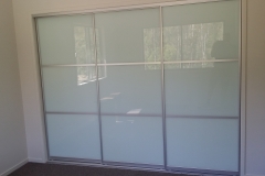Split Panel OptiGlass Sliding Robe Door Set