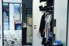 Mirror Sliding Robe Doors WIR Ensuite Entrance