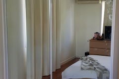 White framed Mirror Sliding Robe Doors