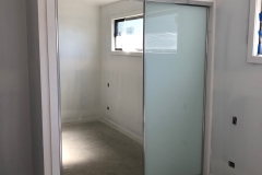 Mirror and Soft White Opti Glass Sliding Robe Doors