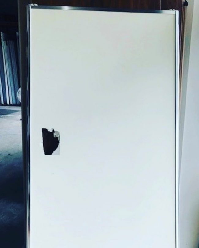 Damaged infill