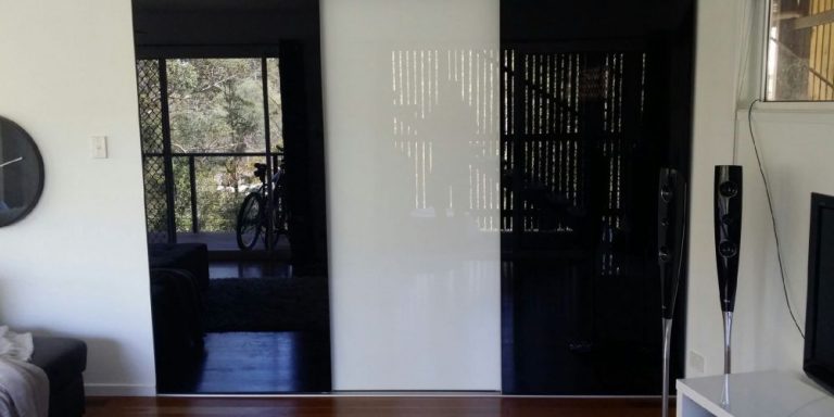 Black Frame Wardrobe Doors