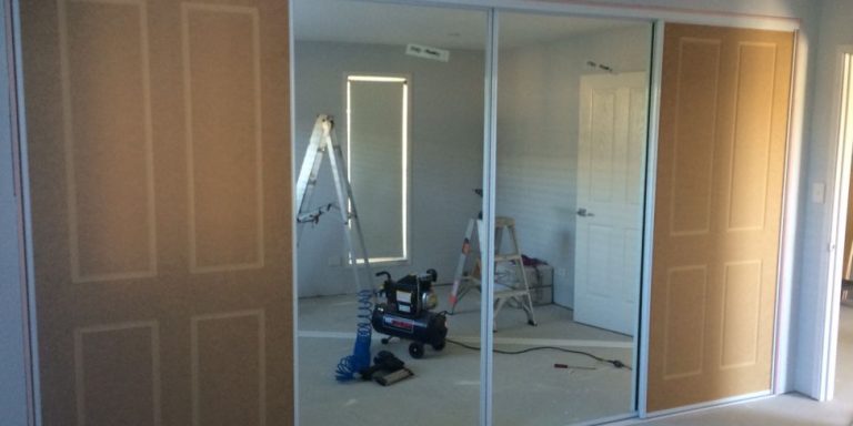 How to replace wardrobe doors with sliding doorss