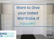 How to modernise old fitted wardrobes