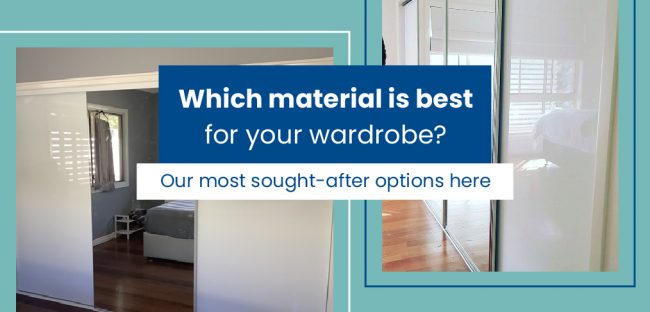 Materials for wardrobe
