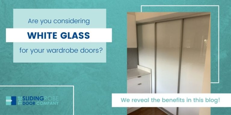White Glass Wardrobe Doors