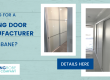 Sliding Door Manufacturer