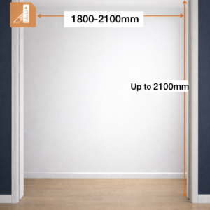 1800mm to 2100mm wide