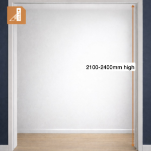2100mm to 2400mm high